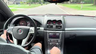 One-Owner Supercharged 2009 Pontiac G8 GXP 6-Speed Driving POV