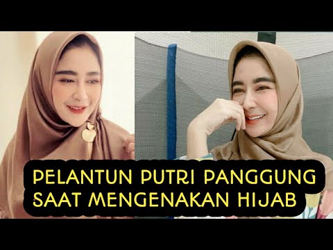7 GAYA UUT PERMATASARI SAAT MENGENAKAN HIJAB,TAMPAK ANGGUN DAN MENAKJUPKAN