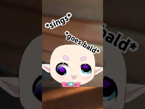 Chibi sings and goes BALD... #shorts #chibidoki #vtuber