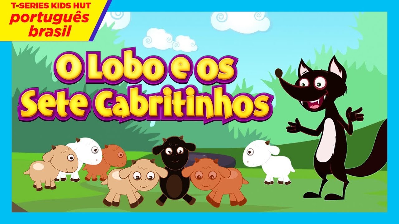 O Lobo e os Sete Cabritinhos - Histórias de Embalar para crianças - Desenhos Animados