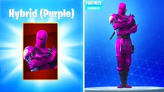 How To Get PURPLE NINJA SKIN in Fortnite Season 8! (Fortnite Free Skin Rewards)