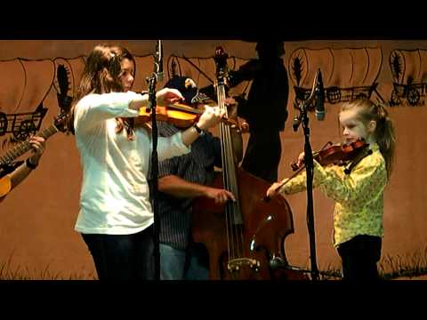 Laura and Hannah Allison - 2011 Western Open Fiddle Championships - Twin Fiddle round 1
