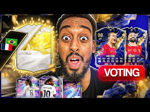 TOTY KOMMT mit MESSI & CR7???🤡🤯2 MIO+ ICON GEZOGEN + Full TOTY NOMINEES💙💙ES GEHT LOS I FC 25
