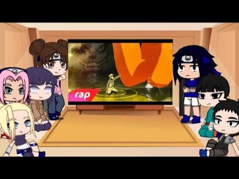SALA DO NARUTO REACT AO RAP DO NARUTO E KURAMA (GC ANIME)