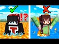 IF YOU CHOOSE THE WRONG WAY, YOU DIE! - Minecraft Challenge | OMOCITY 😂 | ( Tagalog )
