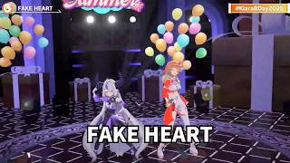 【Takanashi Kiara・ラプラス・ダークネス】FAKE HEART