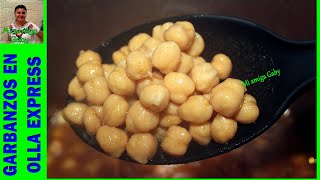 Cómo cocer garbanzos en la olla express para que queden suavecitos 2.0/ Mi amiga Gaby