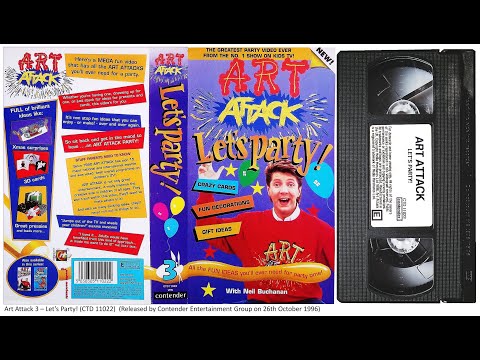 Art Attack 3 - Let's Party! [UK VHS] (1996)