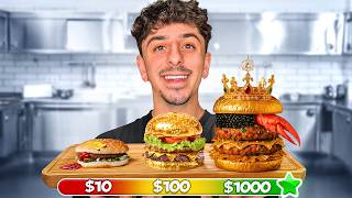 I Bought the SAME BURGER for $10, $100, $1,000