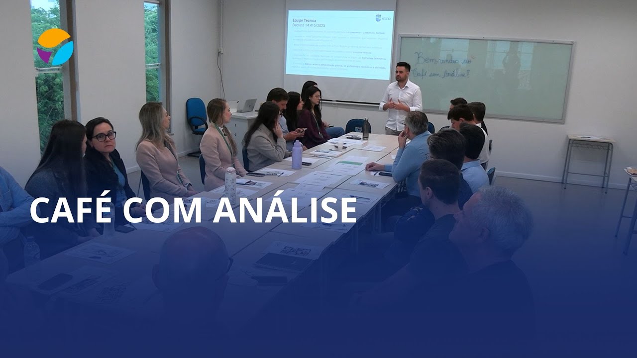 Café com Análise: ideias que movem projetos