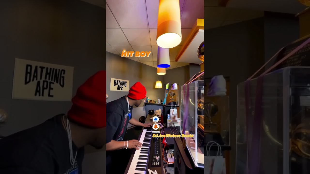 Producer Hit Boy Cooking Up A New HipHop Rap Beat