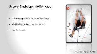preview picture of video 'Kletterkurs für Einsteiger | FitnessPoint SportPalast Bad Waldsee'