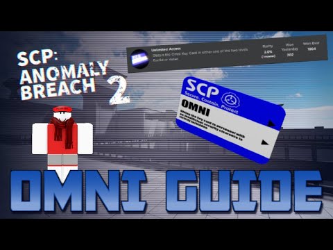 Roblox | SCP: Anomaly Breach 2 Omni Guide