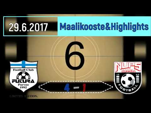 Maalikooste Sarjapelistä 29.6.2017 FCFJ Naiset  - NuPS