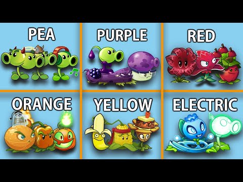 PvZ 2 6 Best Pair Team Plant - Who Will Win?  PvZ 2 Team Plant Vs Team Plant