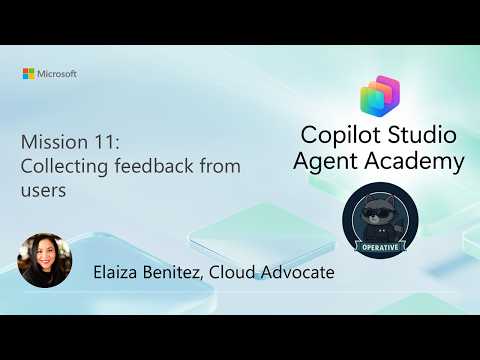 Agent Operative: Quick User Feedback | Mission 11 Agent Operative: Quick User Feedback | Mission 11