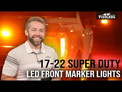 2017 + Super Duty LED Front Marker Lights Installation (From F150LEDs)