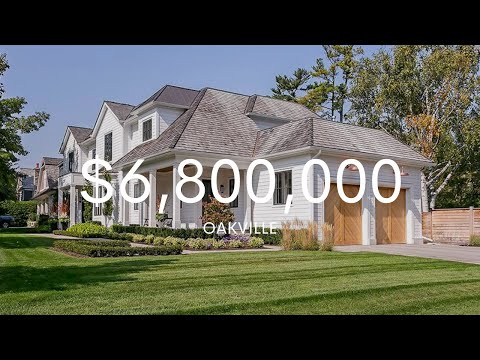 Inside This $6.8 MILLION DOLLAR CUSTOM LUXURY HOME | HOUSE TOUR | 217 Dunwoody Drive | OAKVILLE