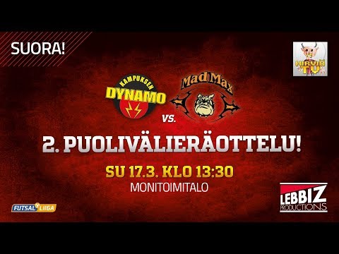 17.03.2019 KaDy - Mad Max klo 13.30 2.puolivälierä