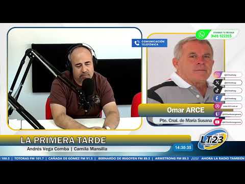 Entrevista a Omar Arce Pte. Cnal. de Maria Susana | La Primera Tarde