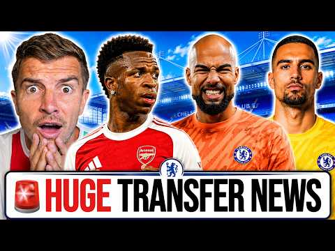 DIOGO COSTA WANTS CHELSEA | VINI JR TO ARSENAL 😱 | CHALOBAH DEAL AGREED?