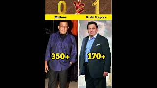 Mithun Chakravarti vs Rishi Kapoor full comparison #bollywood #comparison
