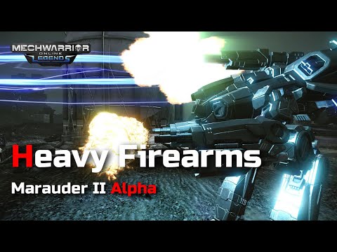 Marauder II Alpha - Heavy Firearms | Mechwarrior Online