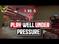 This is How to Deal With Pressure in Rainbow Six Siege