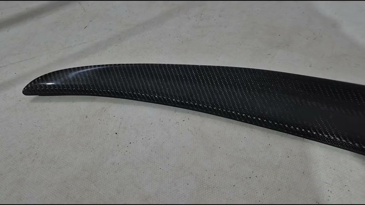 BMW 5 Series F10/F11 2010–2016 Spoiler V2 (pentru F10, Carbon) Video 1