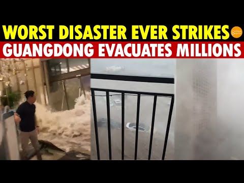 A Million People Flee Guangdong Overnight as the Worst Disaster in History Hits China