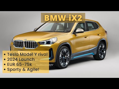 2024年 BMW iX2 (BMW X2 Electric)プレビュー