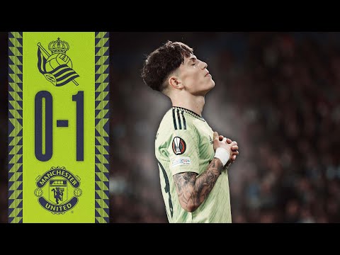 A First Goal For Garnacho 🔴 | Real Sociedad 0-1 Man Utd | Highlights
