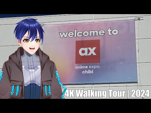 Anime Expo Chibi 2024 Walking Tour in 4K (Sunday)