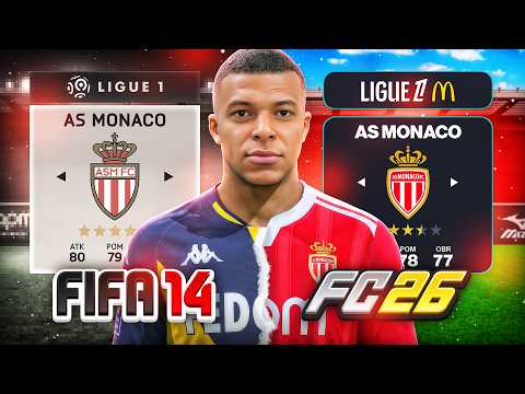 PRZEBUDOWAŁEM AS MONACO w KAŻDEJ FIFIE!
