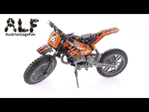 Vidéo LEGO Technic 42007 : La moto cross