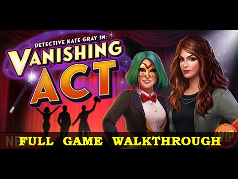 AE Mysteries - Vanishing Act FULL Game Walkthrough [HaikuGames] - YouTube