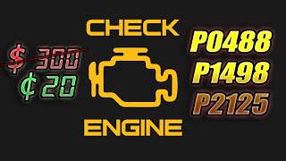 Easy & Cheap Fix HDi P0488 P1498 & P2125 [Air Metering Valve]