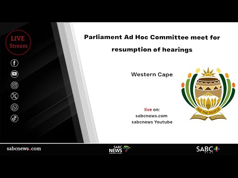Parliament Ad Hoc Committee meet for resumption of oral hearings