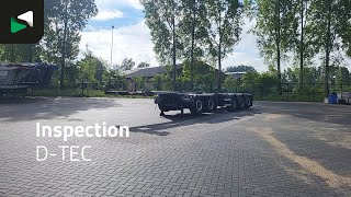 Полуприцеп контейнеровоз D-Tec VCC-06 5 axles 5-axle Breker-Chassis Steering +Lift axle Multi-F | Изображение 4 - Autoline