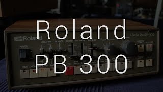 Video thumbnail for Roland Rhthm Plus PB 300 by SSM Curtis