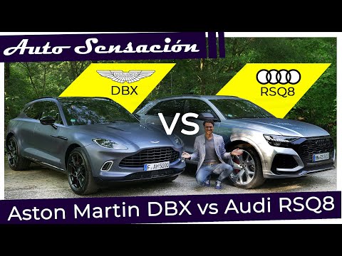 Comparativa Aston Martin DBX 2021 vs Audi RSQ8 2021.