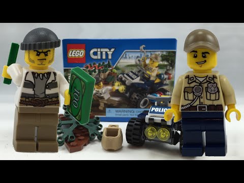 LEGO City 2015 Swamp Police ATV Patrol Review 60065