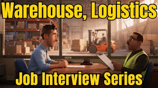 Warehouse & Logistics Job Interview Questions and Answers | English Listening & Speaking Practice
