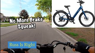 No More Brake Squeak! - Early Morning Ebike Ride