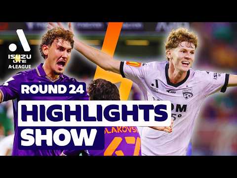 LATE WINNERS, DERBY DRAMA & SCREAMER FREE-KICK 🔥 | Isuzu UTE A-League Highlights Show | Round 24