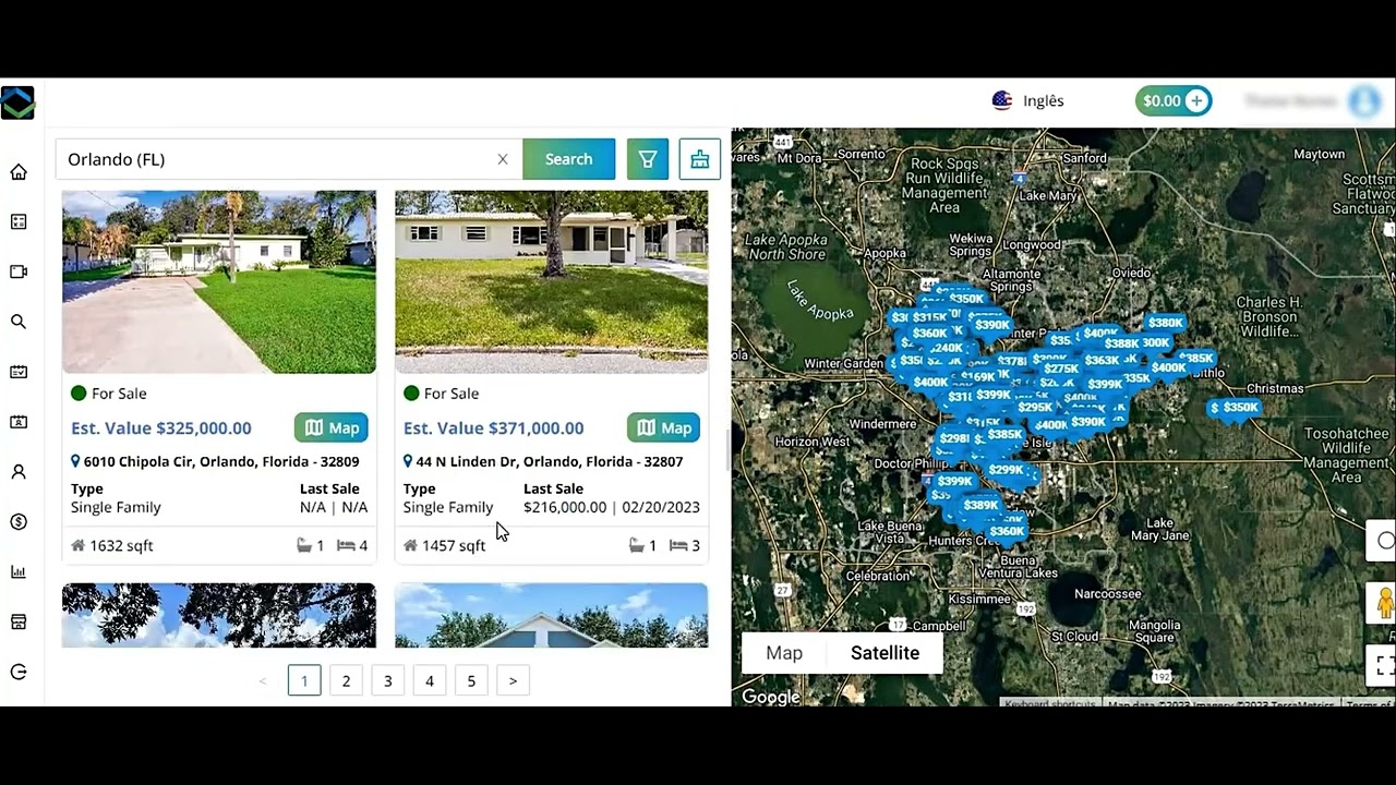 STEP 2 - Spotting Properties on the Map