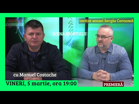 Scena Sportului -  sensei Sergiu Coroama