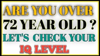 ARE YOU OVER 72 YEARS OLD? LET’S CHECK YOUR IQ LEVEL | ENGLISH GRAMMAR TEST | GRAMMAR EXPERTS QUIZ