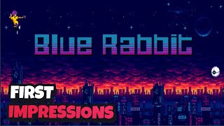 Blue Rabbit 2D Platformer Gameplay