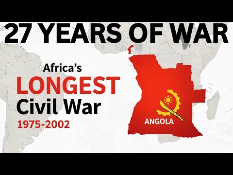 Tragic story: Why Angola Fought Africa's Longest Civil War | African History